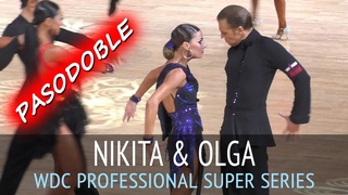 Никита Бровко & Ольга Урумова | Пасодобль | WDC World Professional Latin Super Series