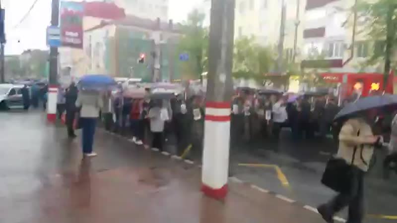 Саранск, 9 Мая. _Бессмертный полк_.