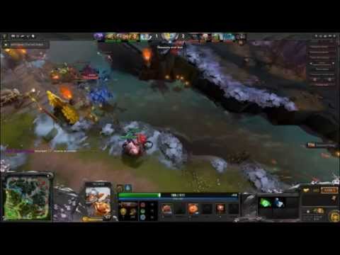 Dota 2 2 Трипл килл на Techies.