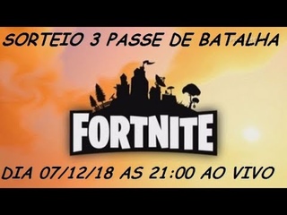 SORTEIO DE 3 PASSE DE BATALHA (Fortnite WTF Momentos Fail)