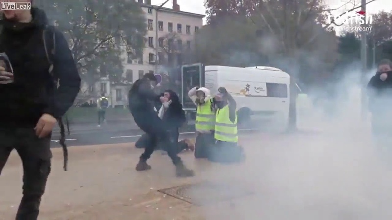Saturday France, Protest Lyon