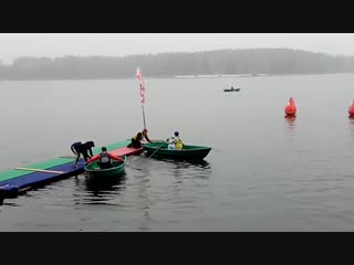 Клубом Моржи Столицы участвовали в гребной регате в Романтике 03.11.2018
