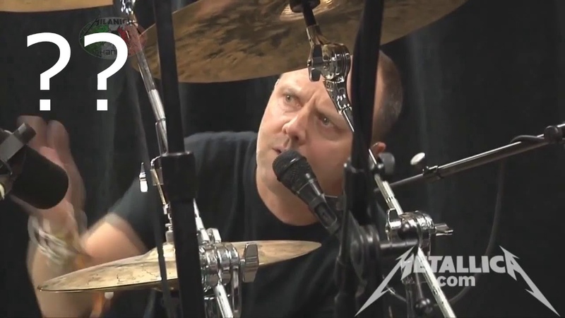 Lars cant play drums