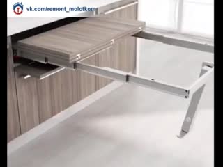 Интересный раскладной столик для кухни 😊✌🏻