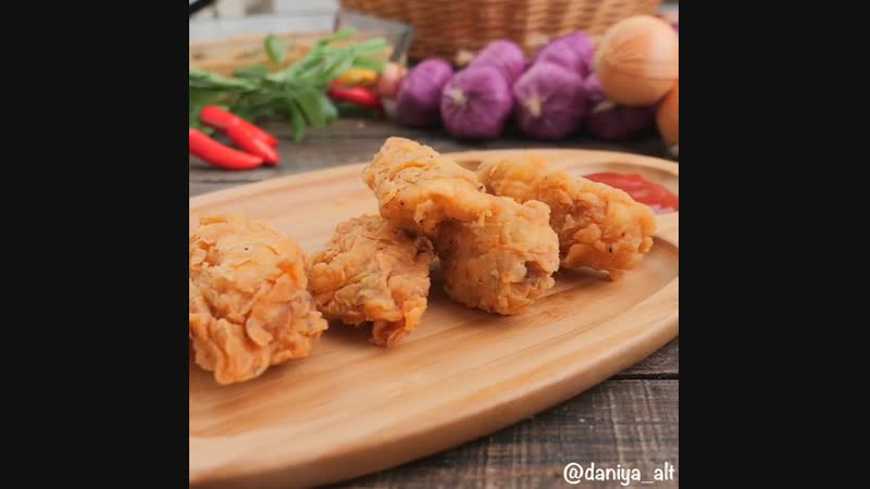 Рецепт куриных крылышек а-ля kfc