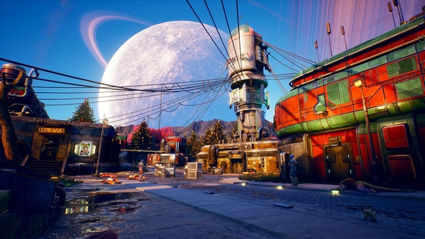 Свежие скриншоты ретрофутуристической научно-фантастической ролевой игры от Obsidian и авторов первого Fallout — The Outer Worlds.