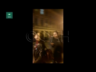 ФАН публикует видео видео с места пожара на Лиговском проспекте в Петербурге