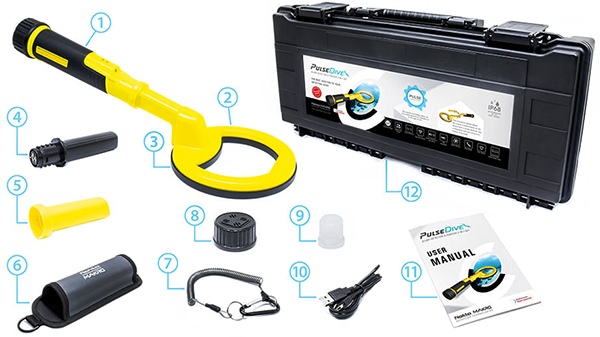 Пинпоинтер Nokta Makro PulseDive. Желтый Пинпоинтер Nokta Makro PulseDive. Желтый