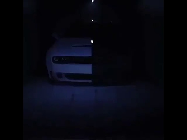 Dodge Challenger Black and white