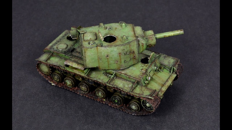 KV-2 172 Trumpeter - Tank Model