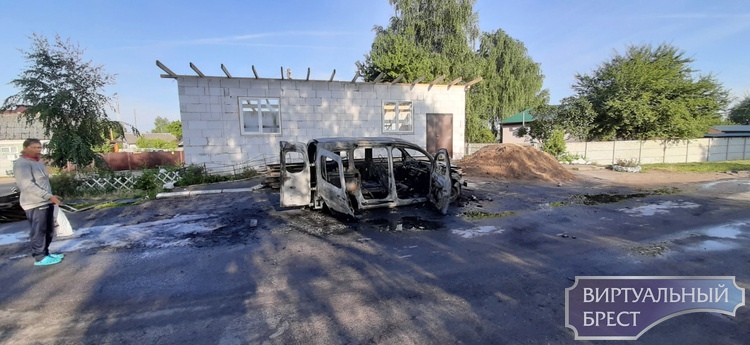 Пожар в автомобиле
