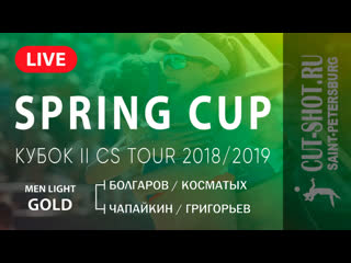 17.03.2019 MEN LIGHT GOLD - SPRING CUP