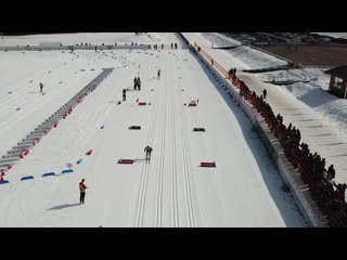 Мужской масс-старт на 50 км. 7 апреля - Чемпионат России 2019 в Малиновке. Проект