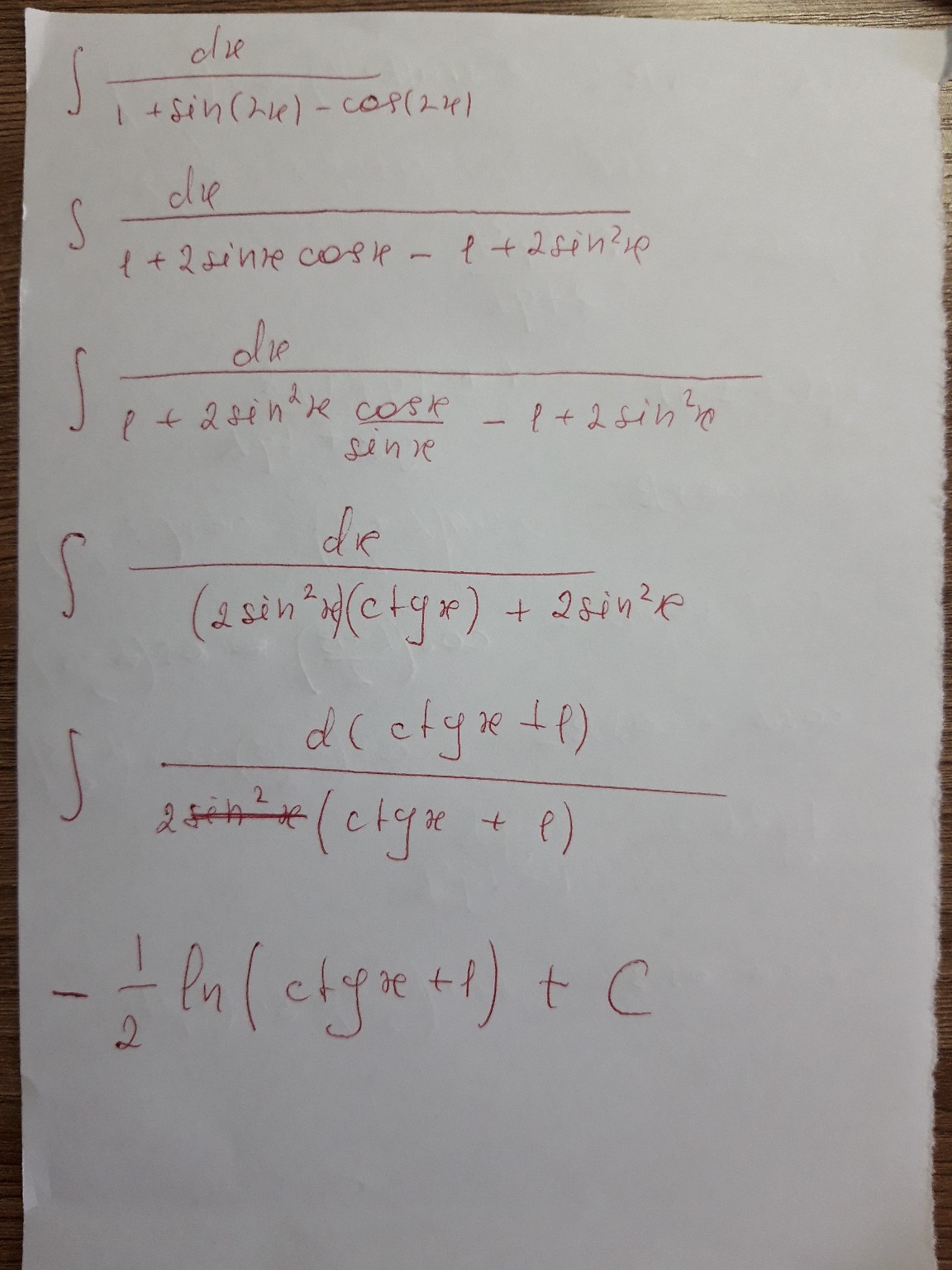 Неопределенный интеграл – MathHelpPlanet