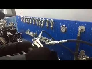 Проверка рулевой рейки на стенде. ГУР Сервис Пенза.