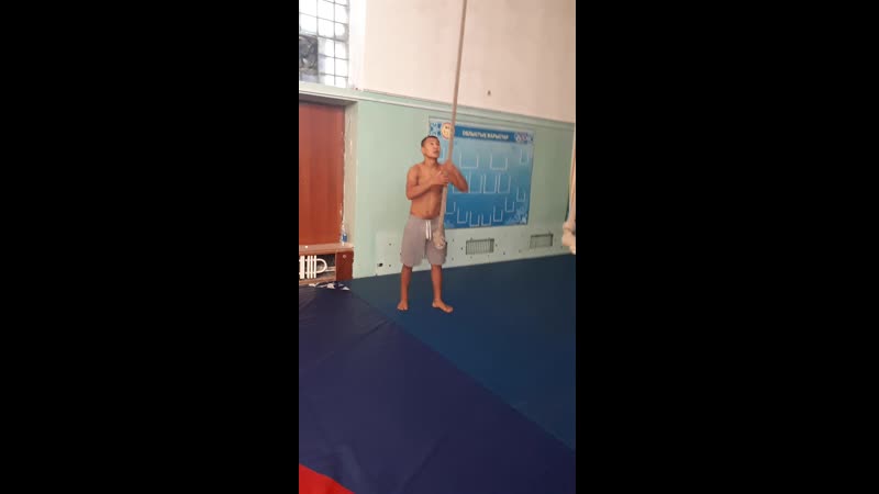 Жаттығудан кейінгі арқанға шығу💦