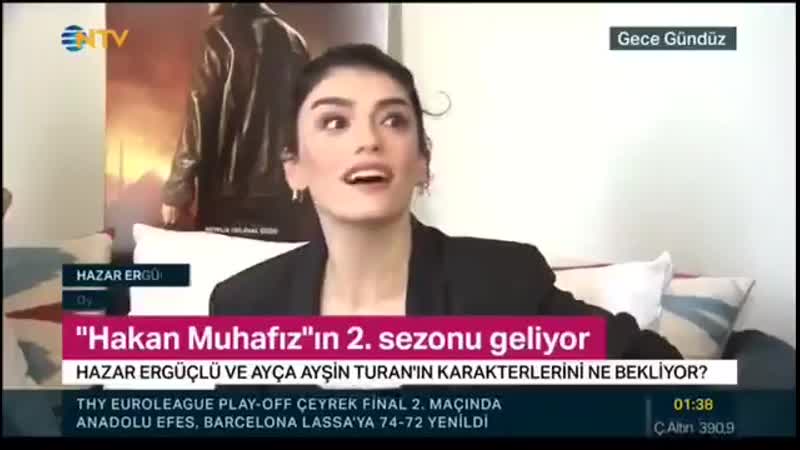 Хазар Эргючлю о сериале Защитник