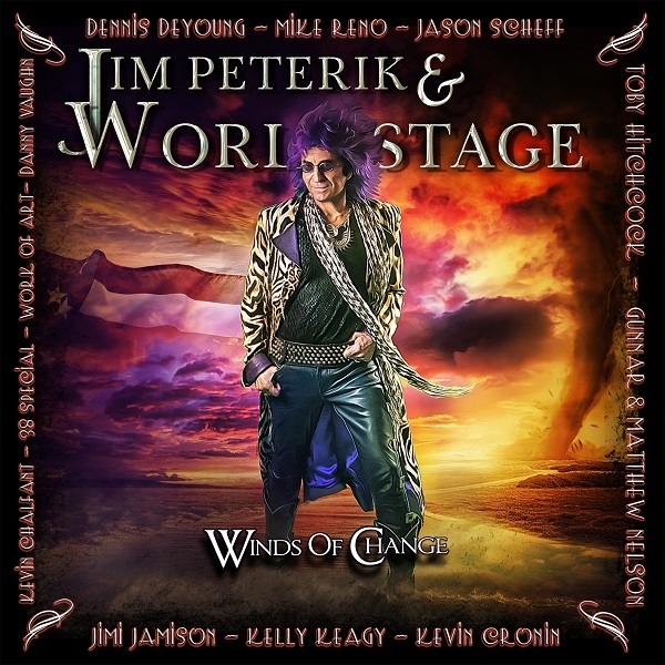 Jim Peterik & World Stage - Winds of Change (2019) Обложка