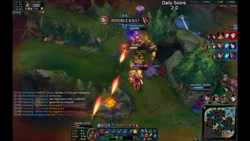 Taking a ride with Darius as Kayn