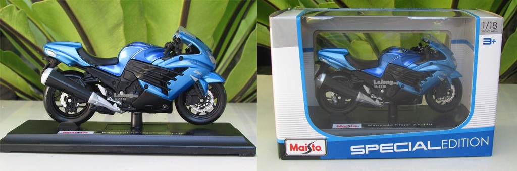 Сборная модель Maisto Kawasaki Ninja ZX-14 42013 Сборная модель Maisto Kawasaki Ninja ZX-14 42013