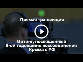 Выступление Вячеслава Володина на митинге, посвященном 5-летию воссоединения Республики Крым с РФ