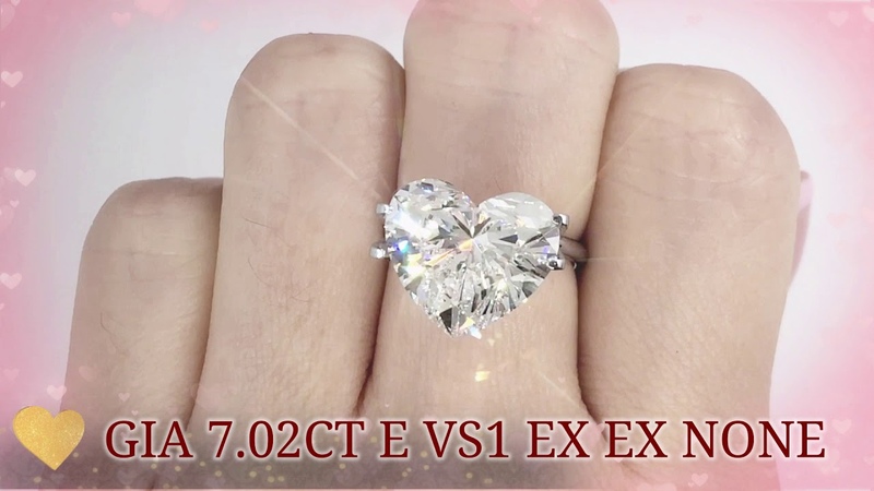 GIA 7.02卡 E色 VS2 Ex Ex None 🔥特價發售