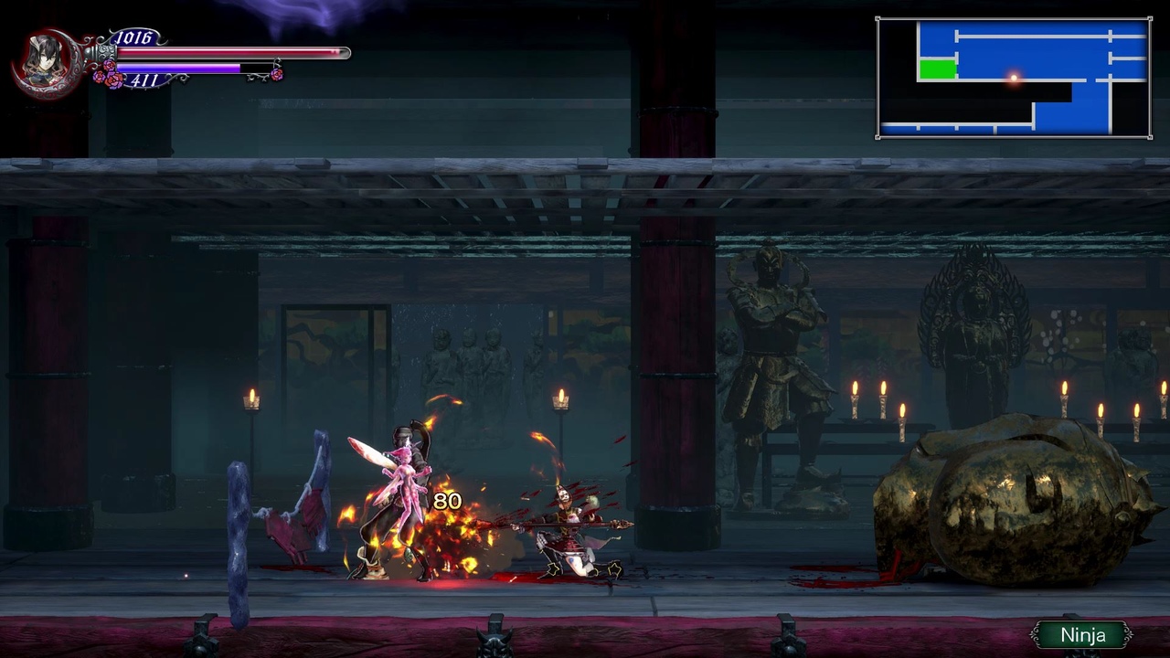 Зал Уничтожения в Bloodstained: Ritual of the Night