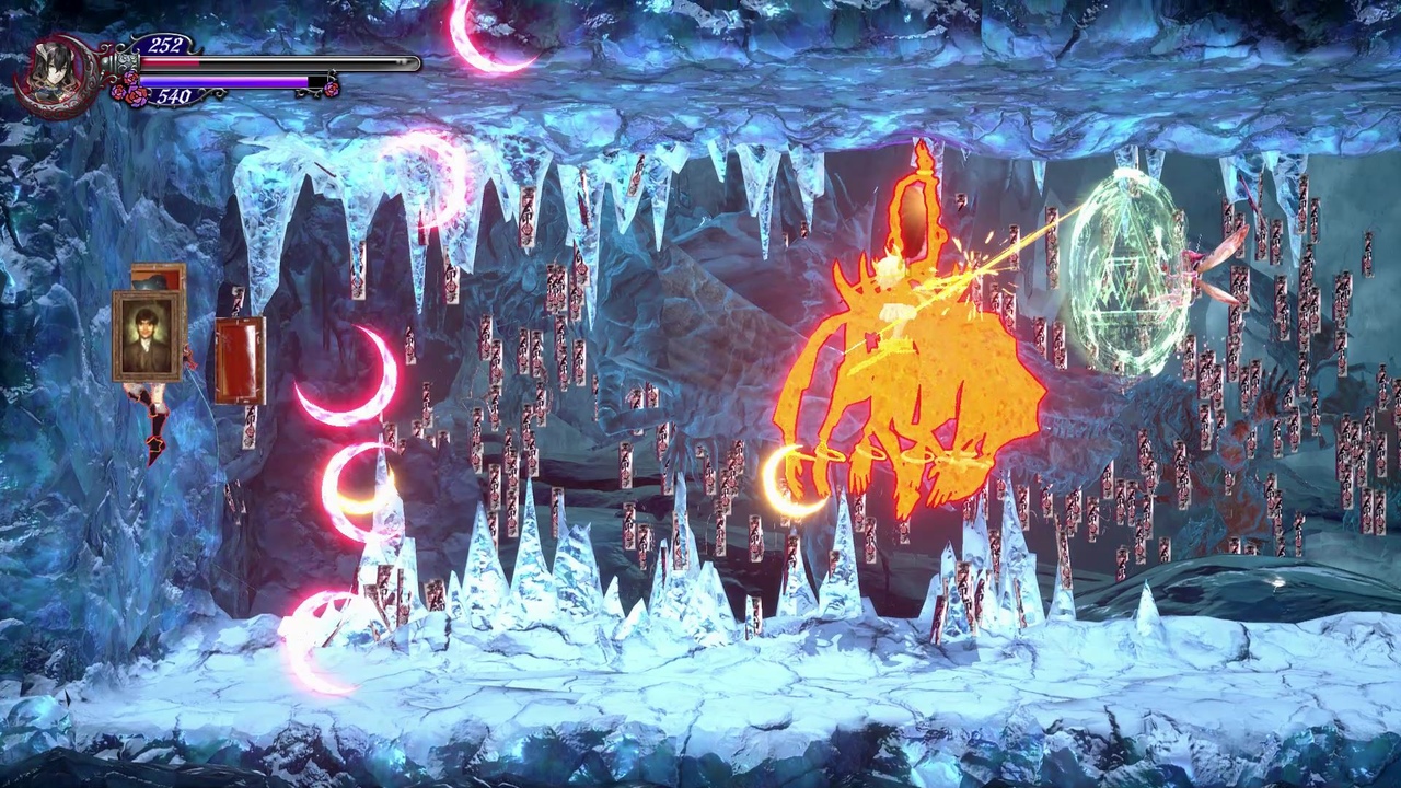 Ледяная гробница в Bloodstained: Ritual of the Night