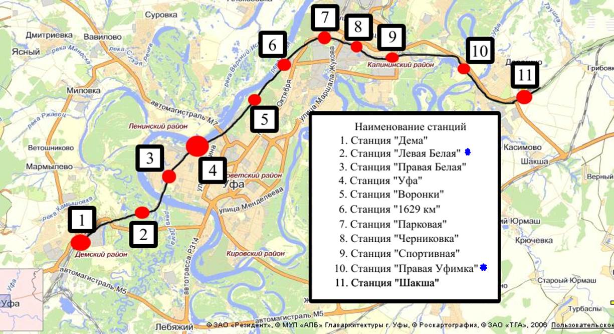 Карта суровка уфимский район