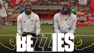BEZZIES with Mane and Keita | Sadio's hair cut makes me late
