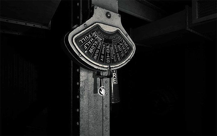 Переключатель хода корабля в Layers of Fear 2