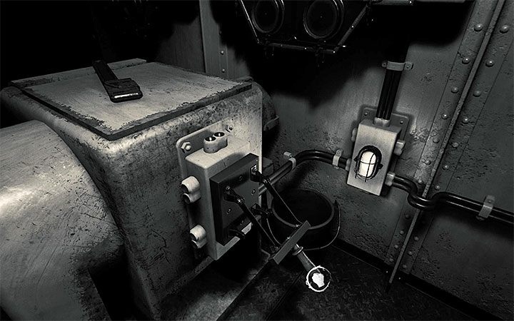 Рычаг в машинном отделении Layers of Fear 2