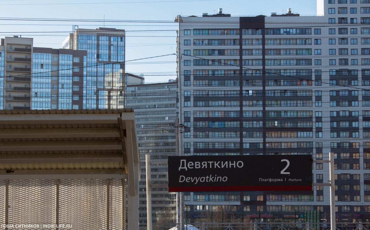 Станция Девяткино