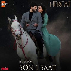 Hercai on Instagram: “İlk görüşte başlayan aşk, büyük bir sınava tanıklık edecek! #Hercai için son 1 saat 🧿 . #AkınAkınözü #EbruŞahin #MacitSonkan...