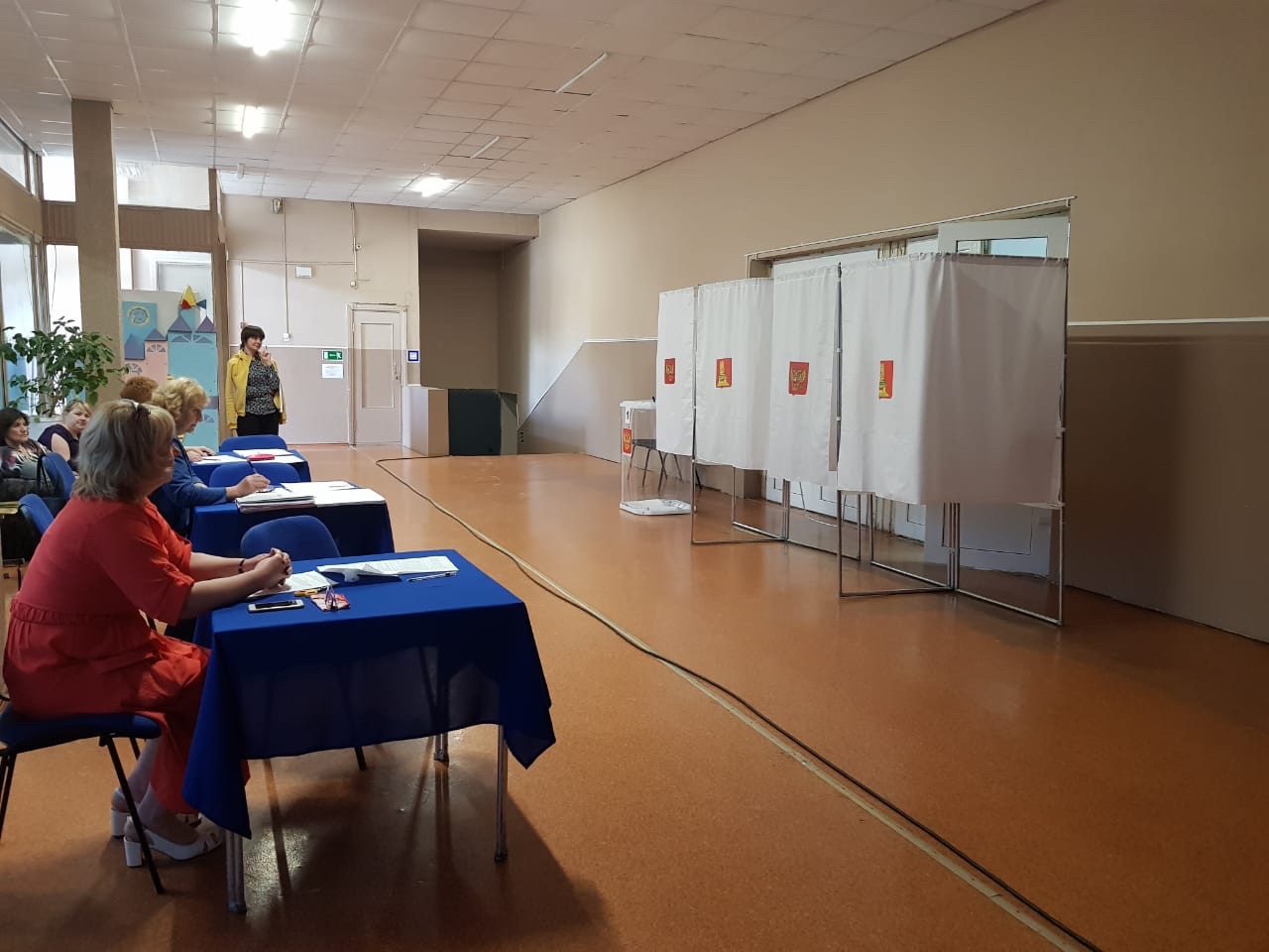 Фотография с участковой избирательной комиссии Калязинского района