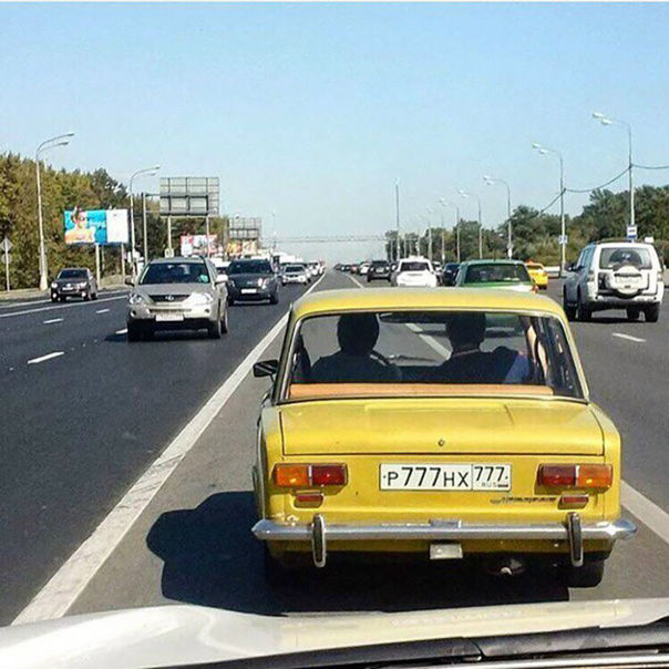 Во сколько раз номера дороже тачки 