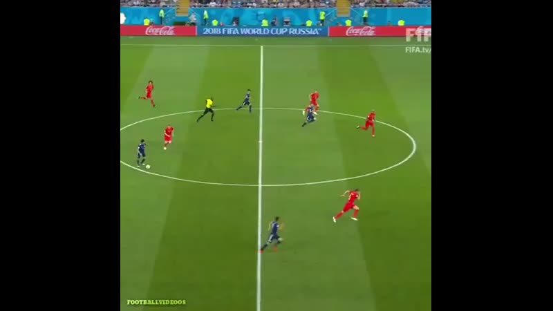 Япония против Бельгии на ЧМ 2018