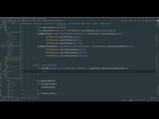 Урок 7. Делаем ускорение игрока и заднего фона. Разработка игры для Android на Java.