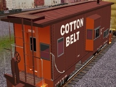 Cotton Belt Bay Window Caboose