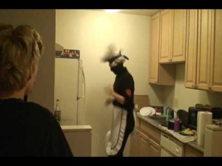 Kakashi - Sensei's Morning Secret Cosplay (Наруто, Сакура, Саске) (косплей) Нума-нума (numa numa)