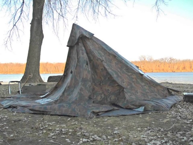 WD 18x18 Camo Tent