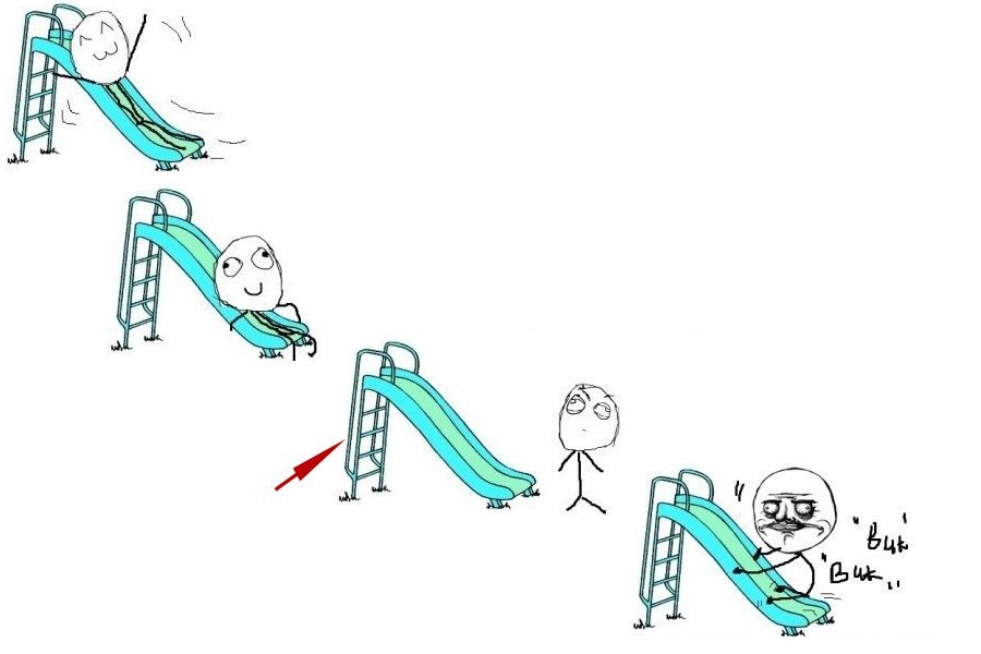 Горка пожиратель рисунки