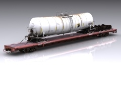 MWPX 89ft flatcar