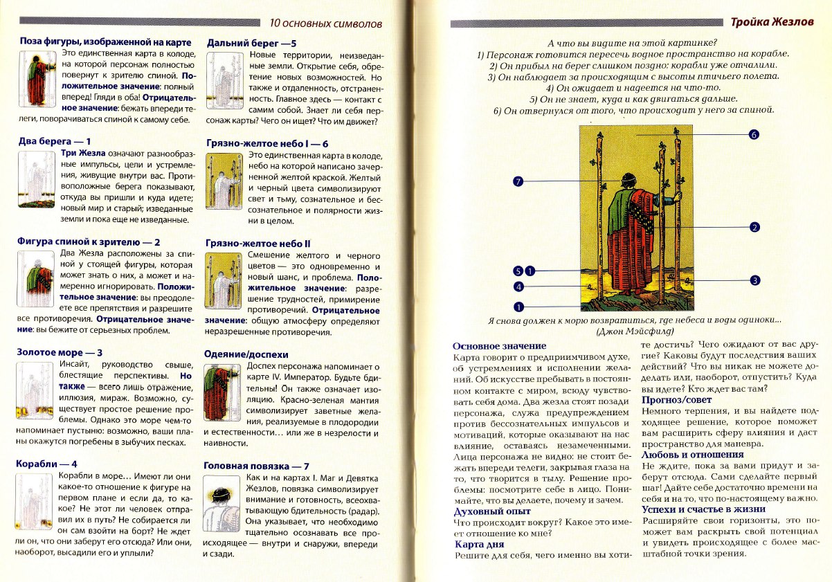 Описание карт таро уэйта с картинками подробное толкование