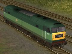 BR Class 47 green