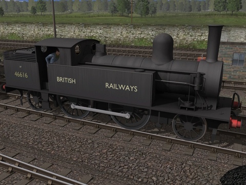 BR Ex-LNWR 5ft 6in 2-4-2T Updated Cab