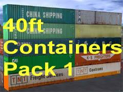 40ft Container 'TNT FS Curtainsider