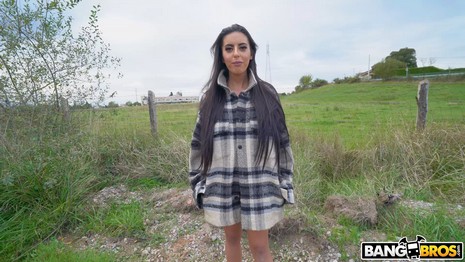 Bangbros - Public Bang - Public Initiation Sex Bella Dana is found on the countryside and wants to be famous. Potro De Bilbao and the BangBros help her get initiated as a porn star with some good old fashioned public banging. She takes hard dick in multiple positions on a dirt road and sucks a big dick which all qualify as right of passage to becoming a star. The last thing she has to do is get cum on her tits and Potro De Bilbao obviously busts a hugel nut on her to solidify her porn stardom.
