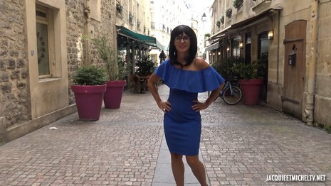 Jacquieetmicheltv - Marie, 42, stands out ... Dressing sexy to attract looks, Marie, 42, loves it! While the lady wears a very sexy outfit, she always sports body language that is the opposite of the naughty she actually is. However, when we start the discussion and explain to her that she will be able to try her hand at orgy, her eyes light up! Indeed, this incredible milf has never been able to learn about sapphism, but also and above all to fuck several ... Motivated like never before thanks to the welcome help of Candie, the slut gets noticed by performing sodomies at the same rate as her younger sister!