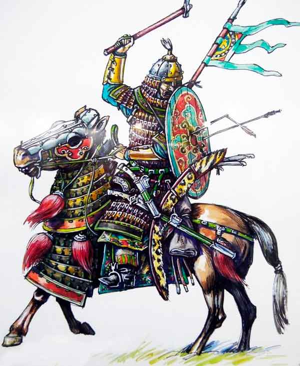 Монгольский воин 13 века картинки